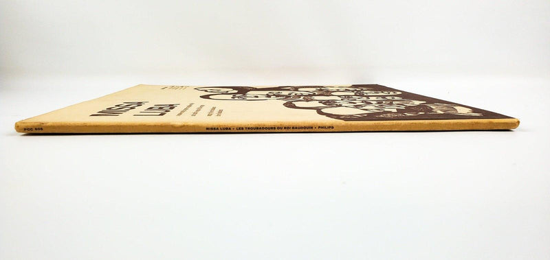 Les Troubadours Du Roi Baudouin Missa Luba Record 33 LP Philips 1963 Gatefold 1 7