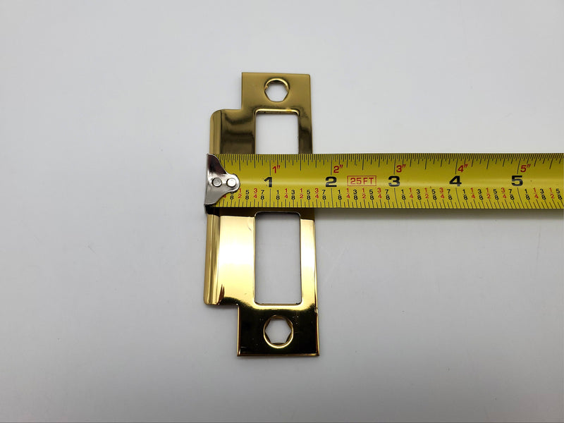 Schlage Mortise Strike 10-072 Bright Brass 605 for L9000 Mortise Locks NOS