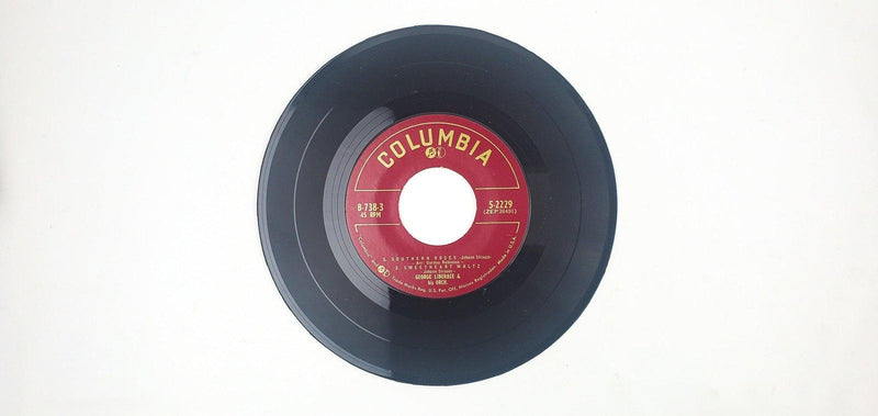 George Liberace Strauss Waltzes For Dancing Record 45 RPM 3x EP Columbia 1955 7