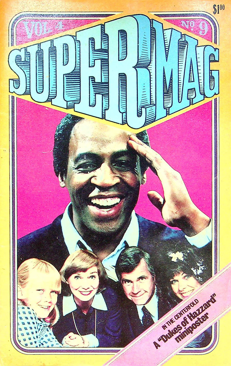 Supermag Magazine Vol 4 No 9 Benson Wolfman With Dukes of Hazard Mini Poster