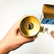 Yale Entry Door Knob Lockset BR5237 Brandywine 207N US10 Satin Bronze New NOS 3