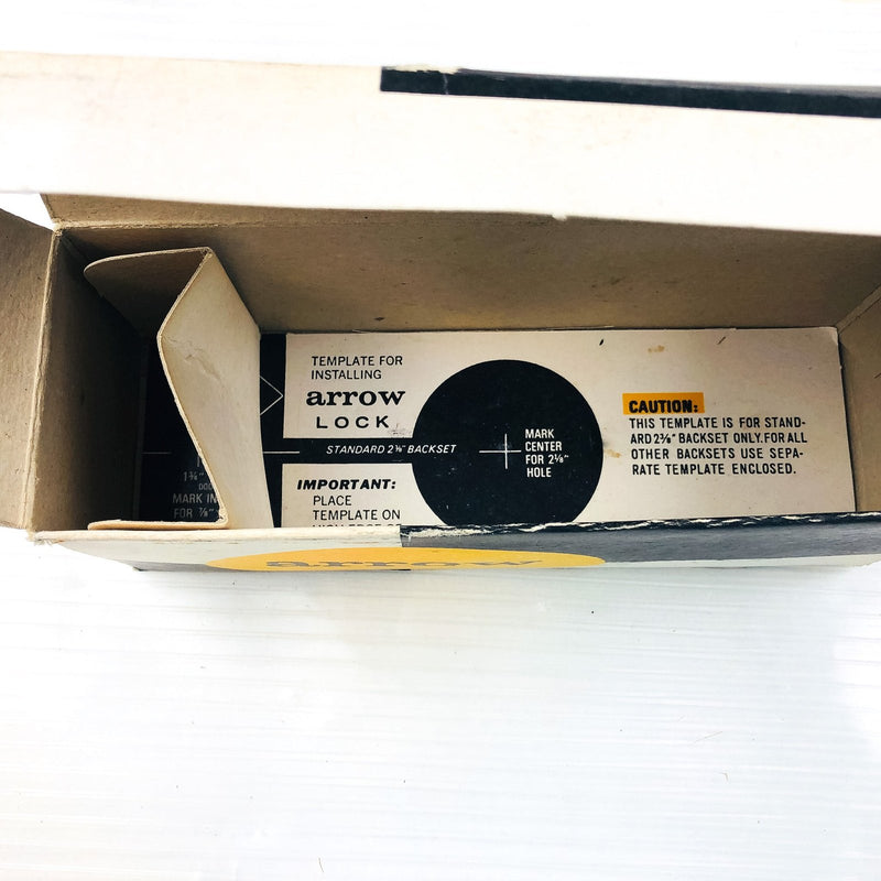 Arrow 351 Panic Proof Door Knob Lockset Keyed DCF 26D Satin Chrome Cylinder 4