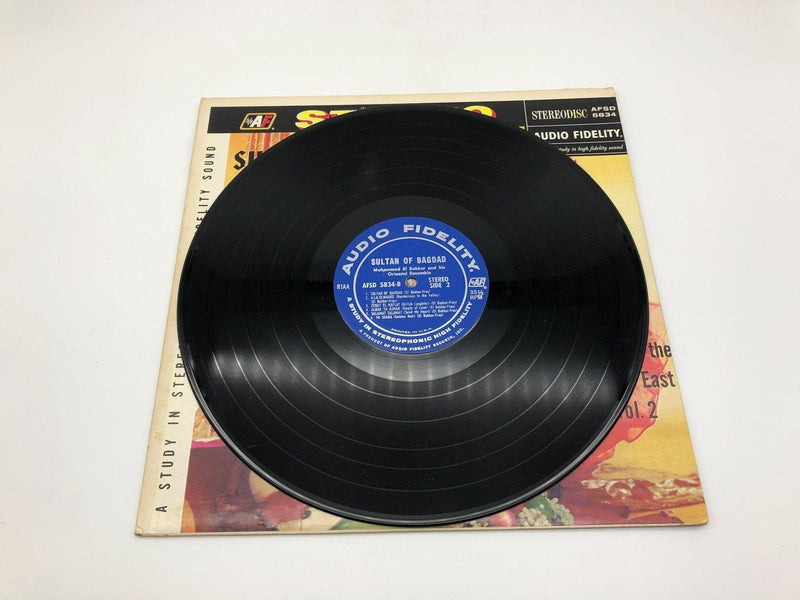 Mohammed El-Bakkar Sultan of Bagdad Music of Middle East Vol. 2 Record AFSD 5834 8