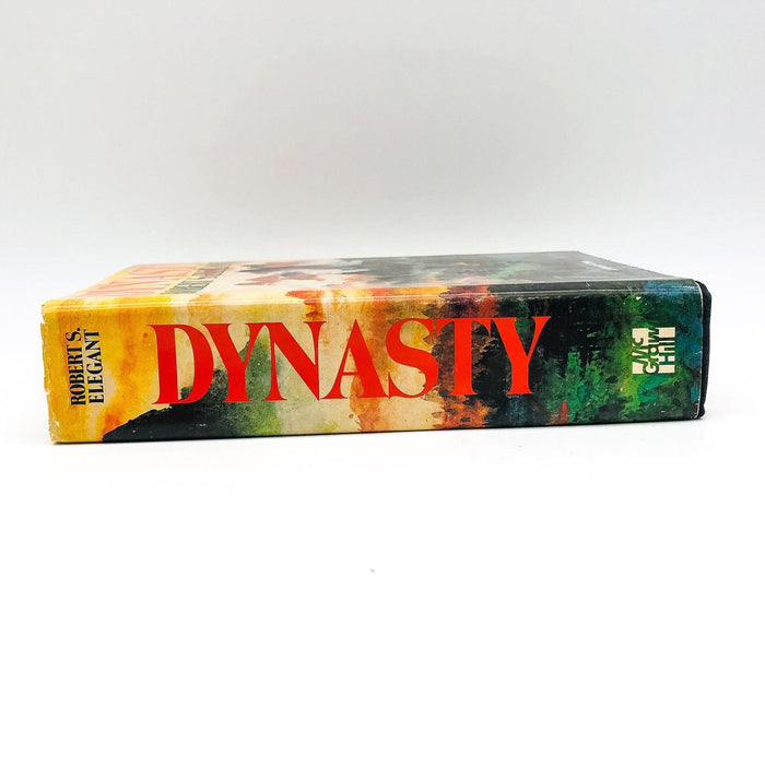 Dynasty Hardcover Robert Elegant 1977 Boxer Rebellion China Family 1st Edition 3