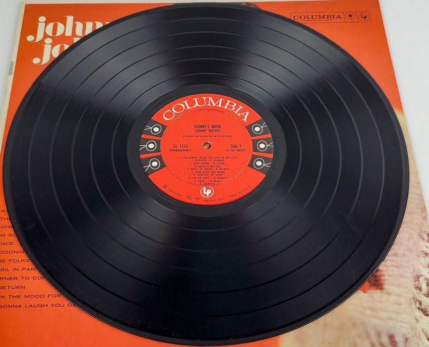 Johnny Mathis Johnny's Mood Record 33 RPM LP CL 1526 Parkway 1960 3