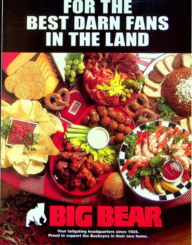 Ohio State Buckeye Football Program Oct 14 2000 Vs. Minnesota Golden Gophers