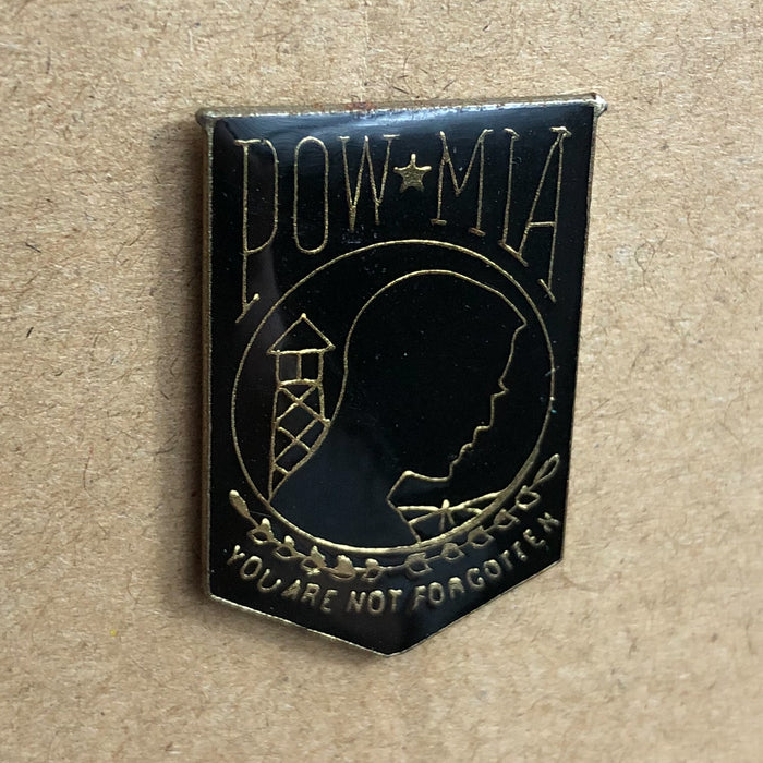 POW MIA Lapel Pin You Are Not Forgotten Prisoners of War Missing in Action 3