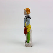 Occupied Japan Colonial Boy w/ Blue Jacket & Red Shorts & Hat 5 Inches 4