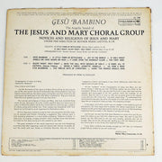 Jesus & Mary Choral Group Gesu Bambino Record 33 RPM LP CS 8500 Columbia 2