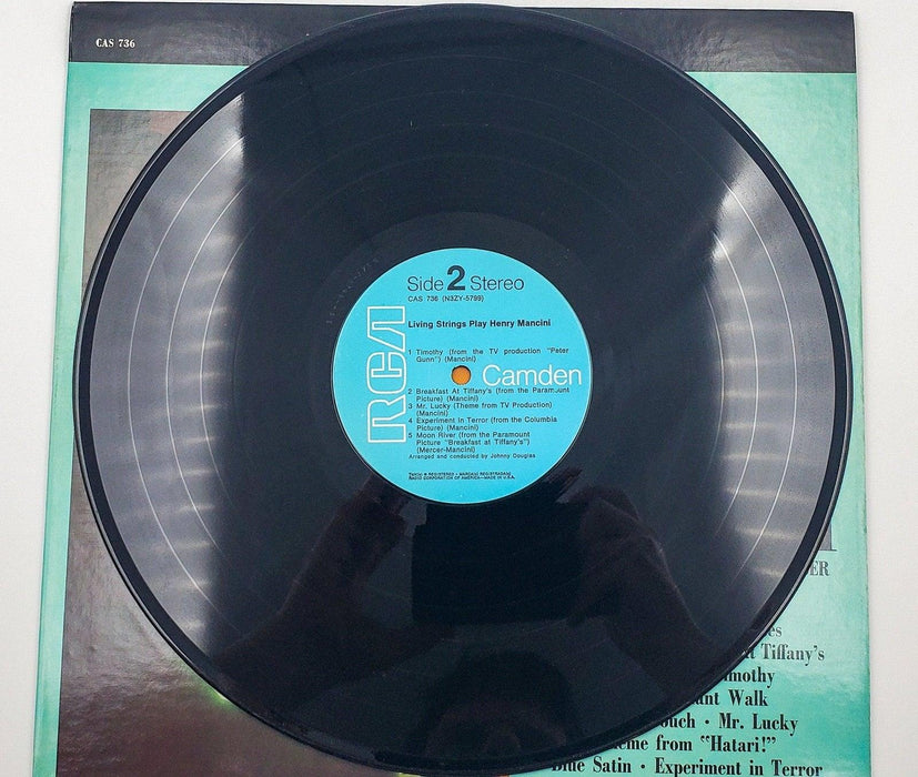 Living Strings Play Henry Mancini 33 RPM LP Record RCA 1963 | CAS 736 6