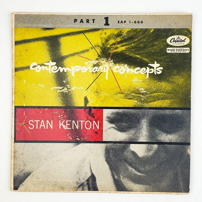 Stan Kenton Contemporary Concepts Part 1 45 RPM EP Record Capitol 1955 1