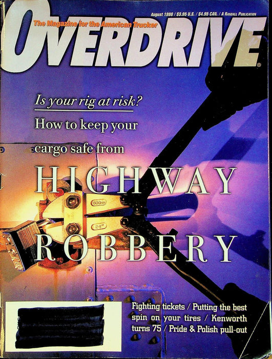 Land Line Magazine August 1998 Vol 38 # 8 Highway Robbery