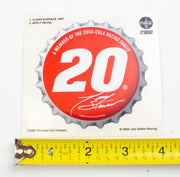 Tony Stewart Signature Coca Cola Bottle Cap Decal -Nascar | Lot of 12 2