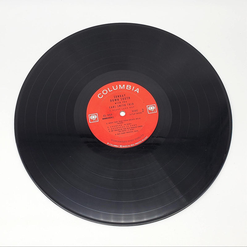 Carl Smith Trio Sunday Down South LP Record Columbia 1957 CL 959 5