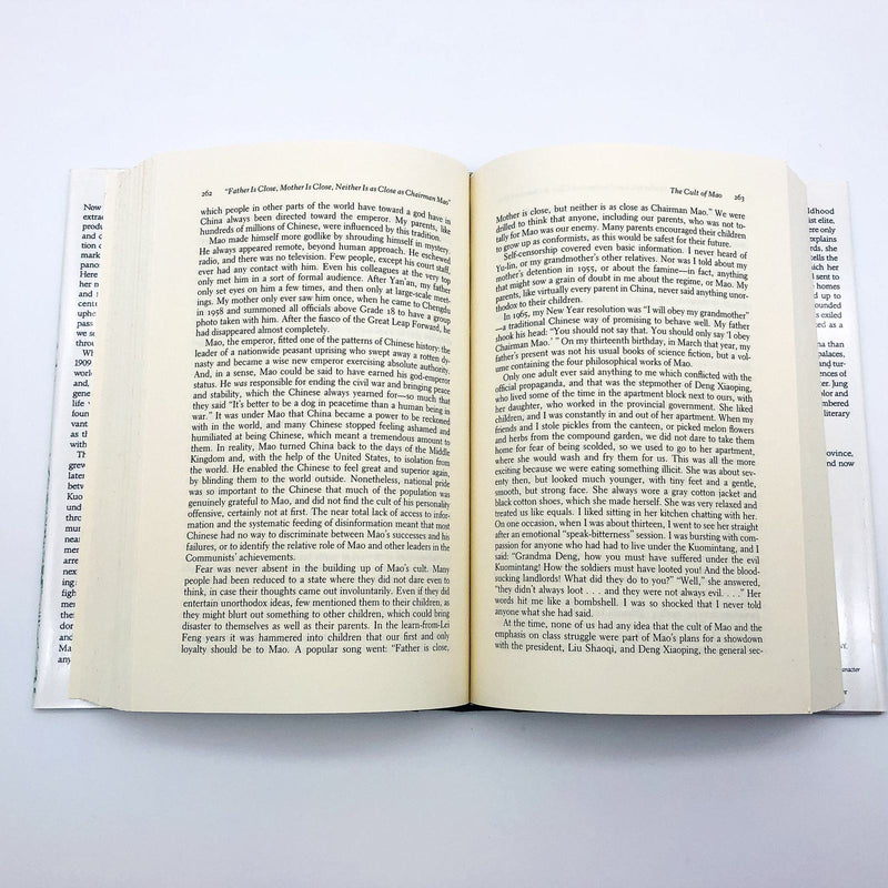 Wild Swans Hardcover Jung Chang 1991 Personal Narrative Chinese Family War 9