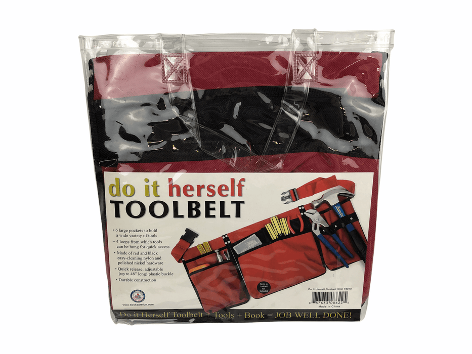 Do It Herself Book Joanne Liebeler's with Red Toolbelt Gifts Her Feminist Women 3