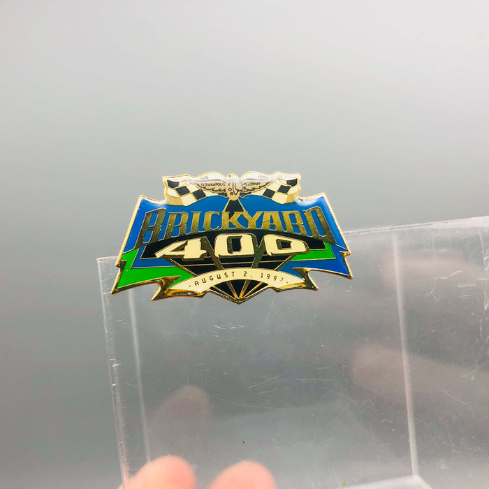 Brickyard 400 Lapel Pin Indianapolis Motor Speedway August 2 1997 Indy Car Race