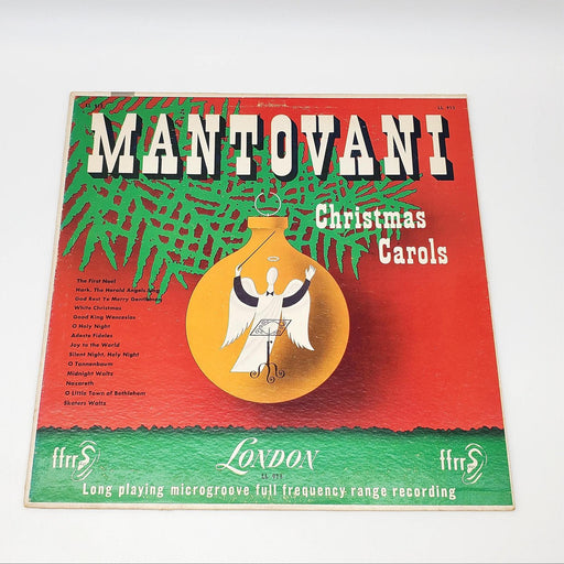 Mantovani And His Orchestra Christmas Carols LP Record London Records 1954 1
