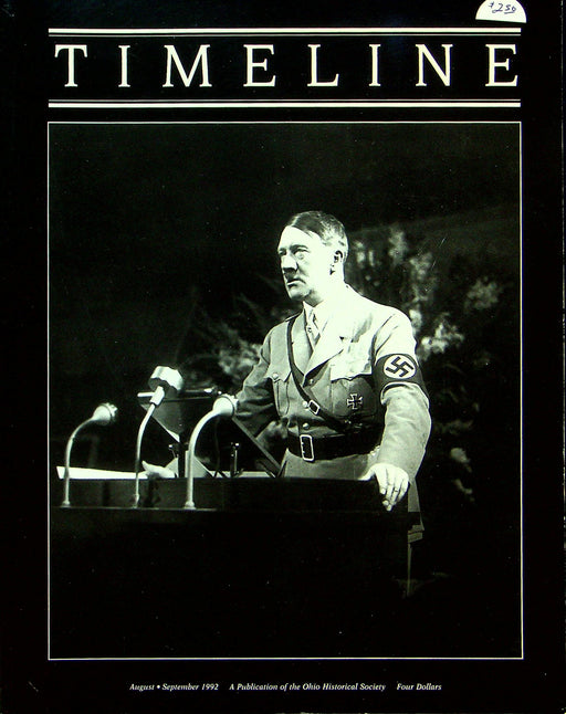 Timeline Ohio Historical Magazine Aug/Sept 1992 Vol 9 No 4 Oberlin 3rd Reich 1