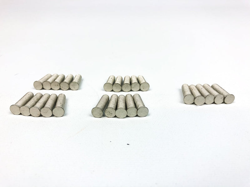 Broaching Stud Fastener M5 x 0.8 Bronze Tin 25 qty Penn Engineering KFH-M5-18ET 5