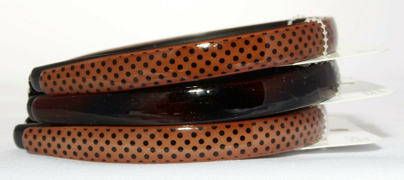 6PK Scunci Plastic Headband/Hairband Super Comfy Plastic Wide Soft and Flexible