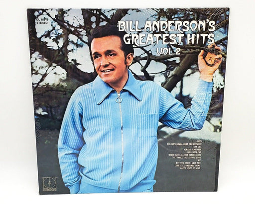 Bill Anderson Bill Anderson's Greatest Hits, Vol. 2 33 RPM LP Record Decca 1971 1
