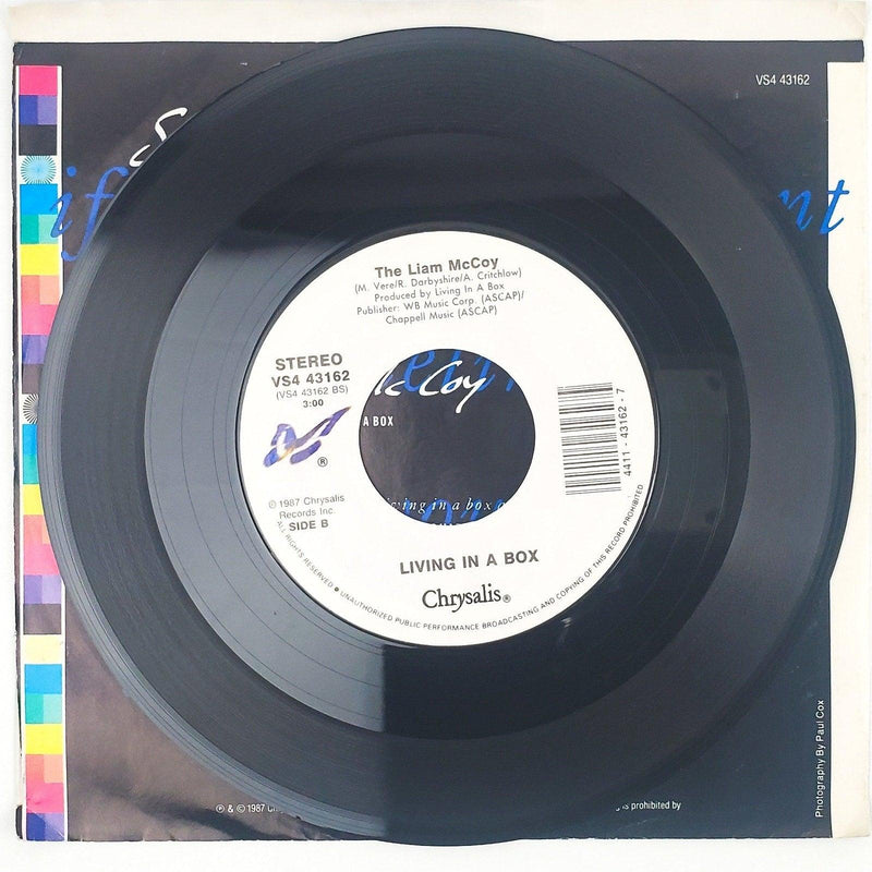 Living In A Box So The Story Goes Record 45 RPM Single Chrysalis Records 1987 4