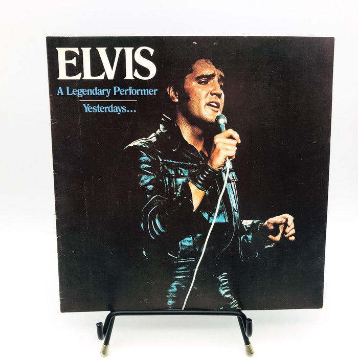 Elvis Presley Legendary Performer Yesterdays LP Record Insert Booklet CPL1-3082 1