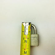 4ct Vintage No 500 Master Lock Padlock 1-1/8" Shackle New NOS Keyed Alike 371 3