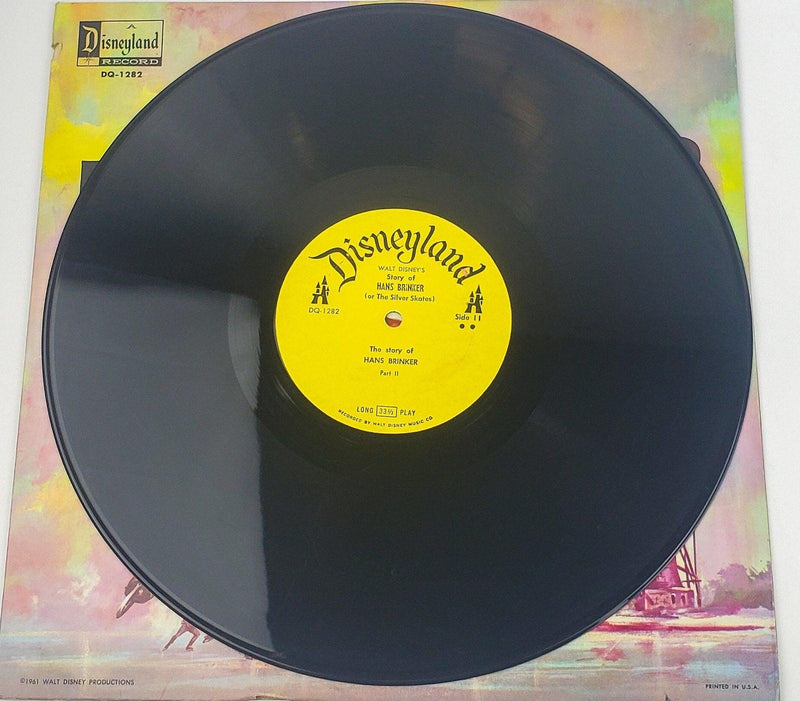 Walt Disney The Story Of Hans Brinker & the Silver Skates Record 33 Disney 1969 4