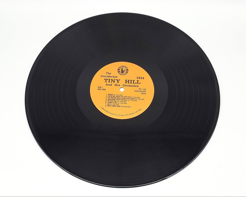 Tiny Hill And His Orchestra The Uncollected 1944 LP Record Hindsight 1980 4