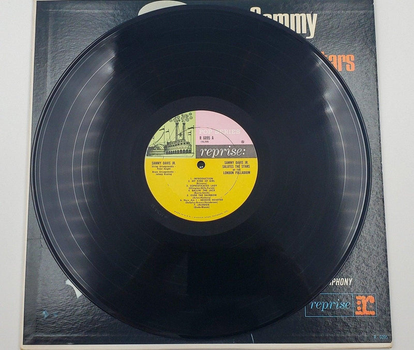 Sammy Davis Jr. Salutes The Stars Of The London Palladium 33 LP Record 1964 5
