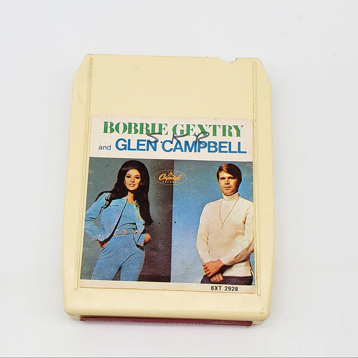 Bobbie Gentry And Glen Campbell 8-Track Tape Album Capitol Records 1968