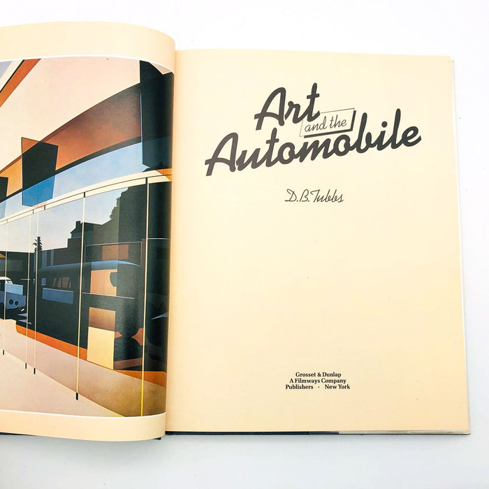 Art And The Automobile Hardcover D. B. Tubbs 1978 1st Edition Quarto Book 7