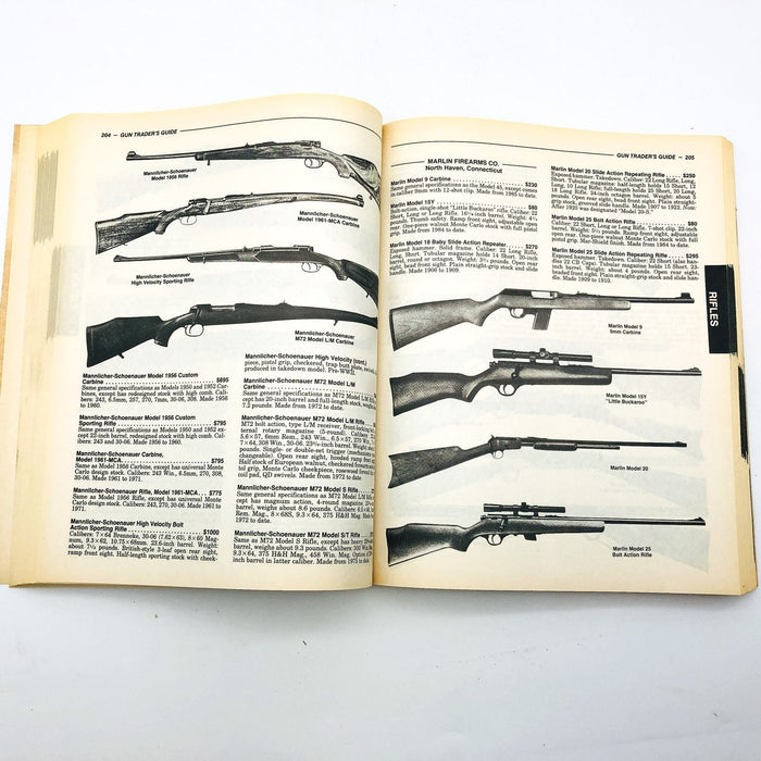 Gun Trader's Guide Paperback Paul Wahl 1987 Illustrated Pictures Identification 9