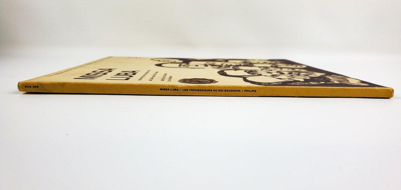 Les Troubadours Du Roi Baudouin Missa Luba Record 33 LP Philips 1963 Gatefold 7