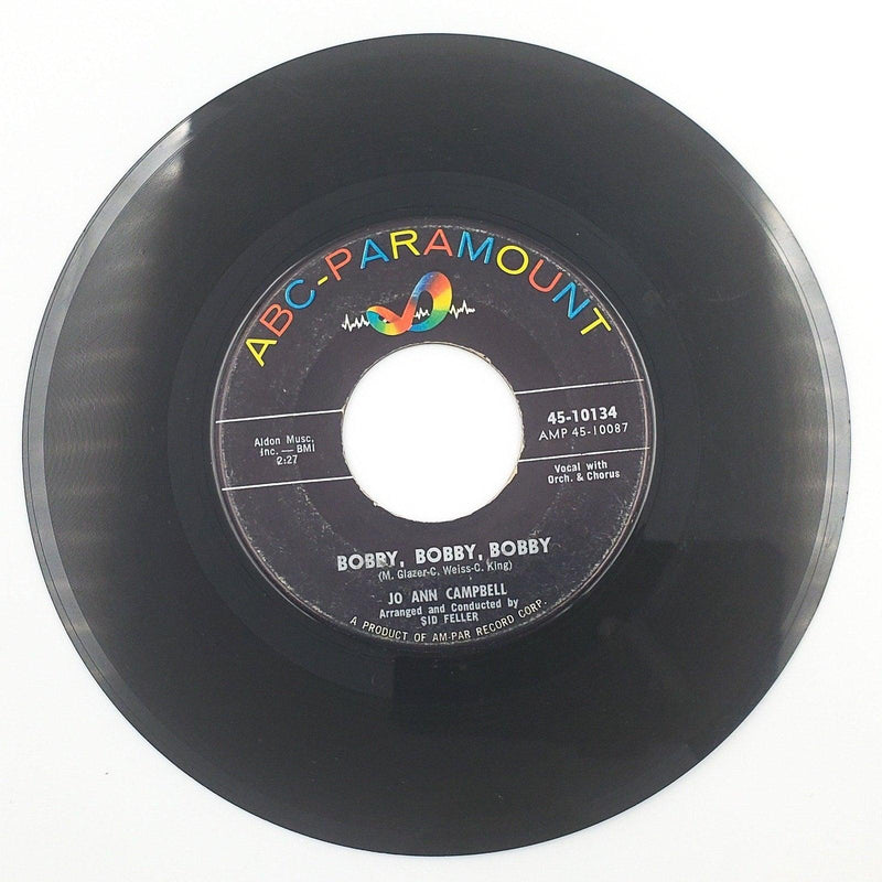 Jo Ann Campbell A Kookie Little Paradise 45 RPM Single Record ABC-Paramount 1960 2