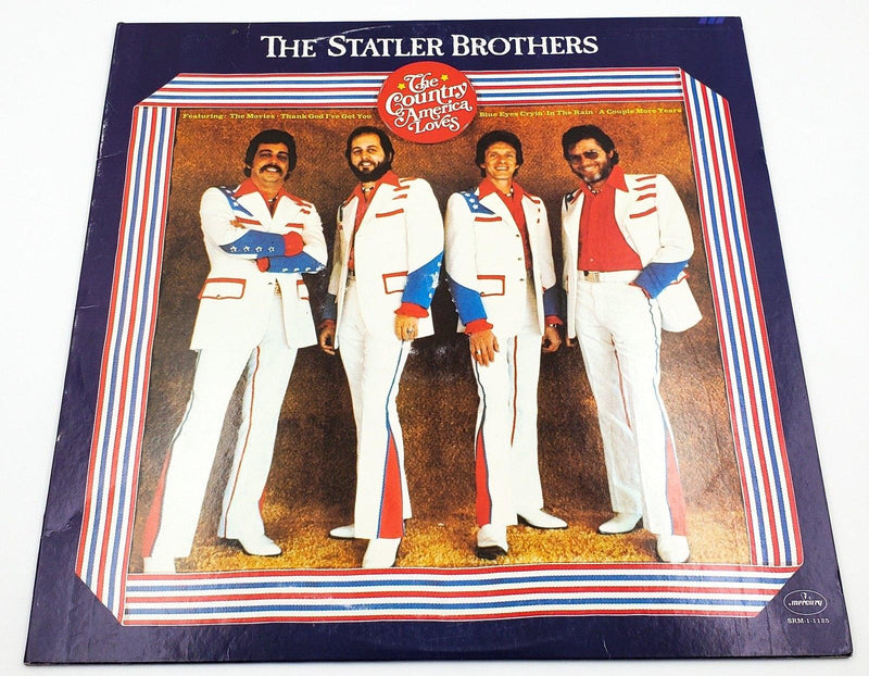 The Statler Brothers The Country America Loves 33 RPM LP Record Mercury 1977 Cp1 1