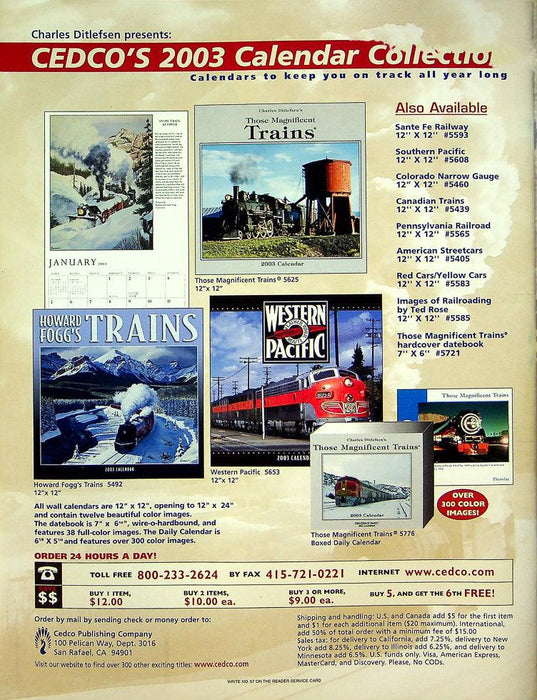 Trains Magazine October 2002 Vol 62 No 10 The Power Issue, Pick The 10 Greatest