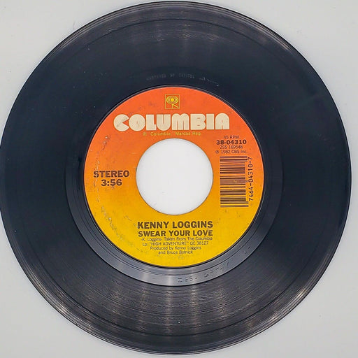 Kenny Loggins Swear Your Love Record 45 RPM Single 38-04310 Columbia 1984 2