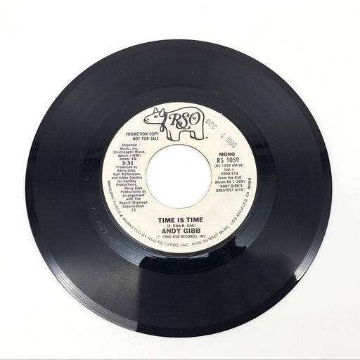 Andy Gibb Time Is Time Single Record RSO 1980 RS 1059 PROMO 1