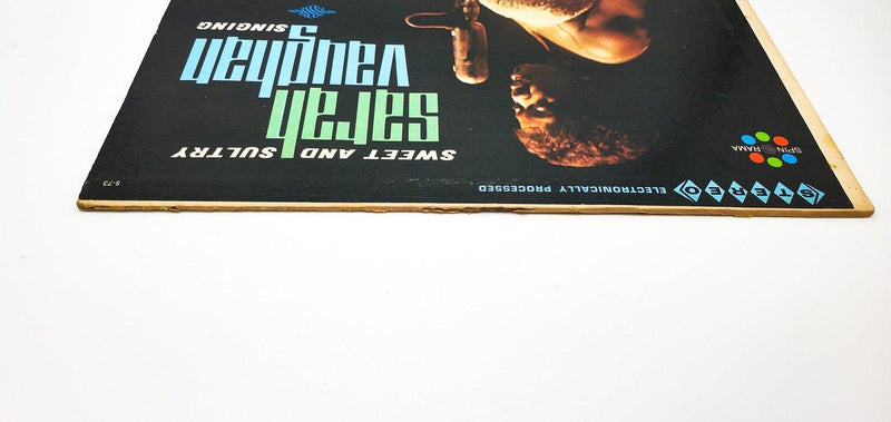 Sarah Vaughan Sweet, Sultry And Swinging 33 RPM LP Record Spin-O-Rama S-73 6