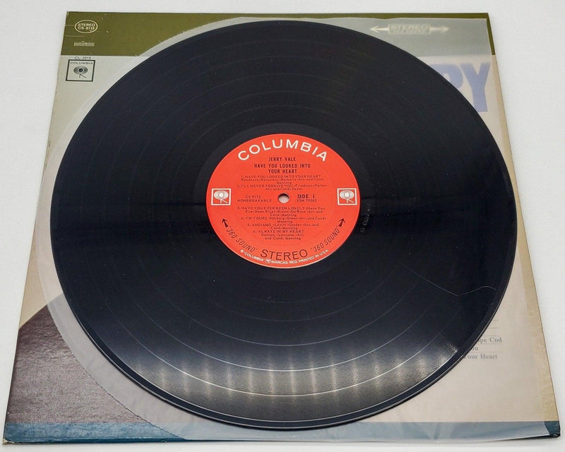Jerry Vale Have You Looked Into Your Heart 33 RPM LP Record Columbia 1965 Copy 2 5