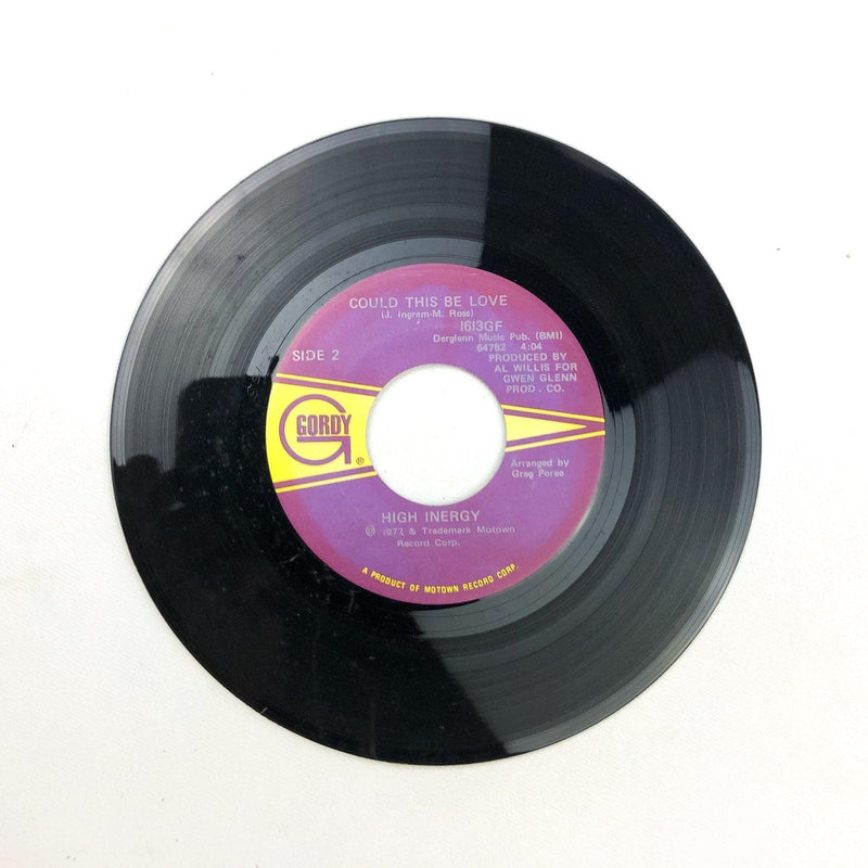 High Inergy First Impressions / Could This Be Love 45 RPM 7" Single Gordy 1982 2