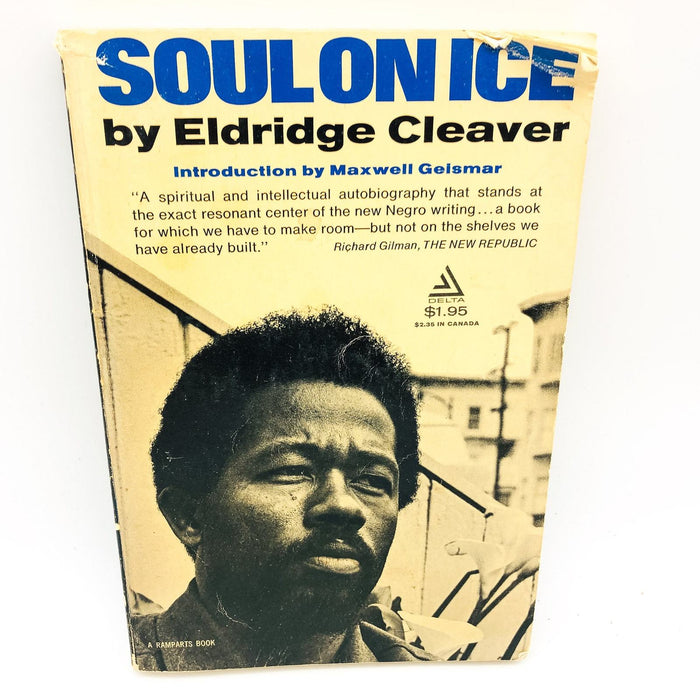 Soul On Ice Paperback Eldridge Cleaver 1967 Folsom State Prison Civil Rights 1