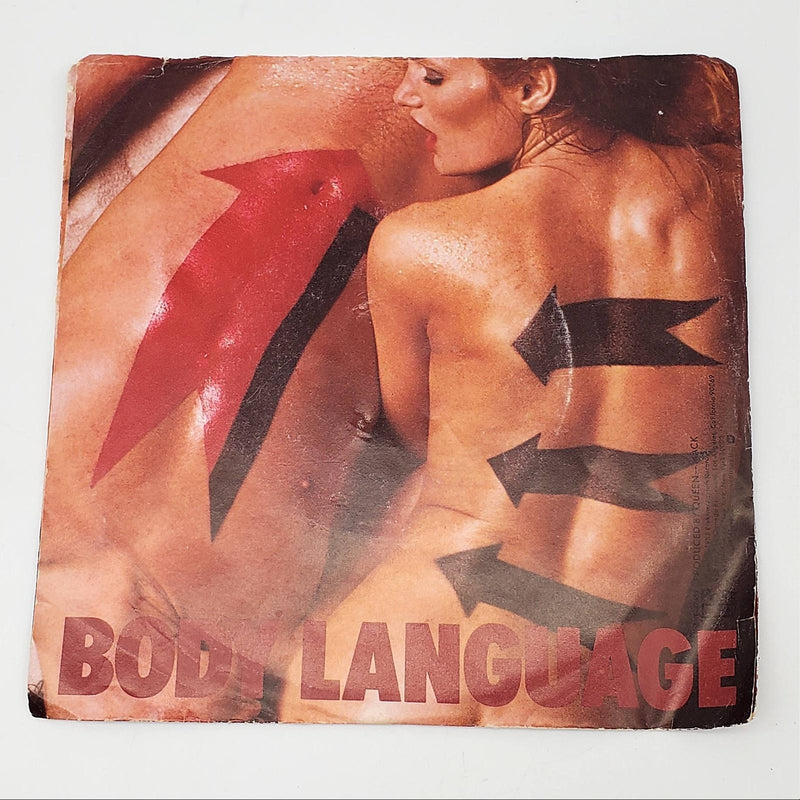 Queen Body Language Single Record Elektra Records 1982 E-47452 2