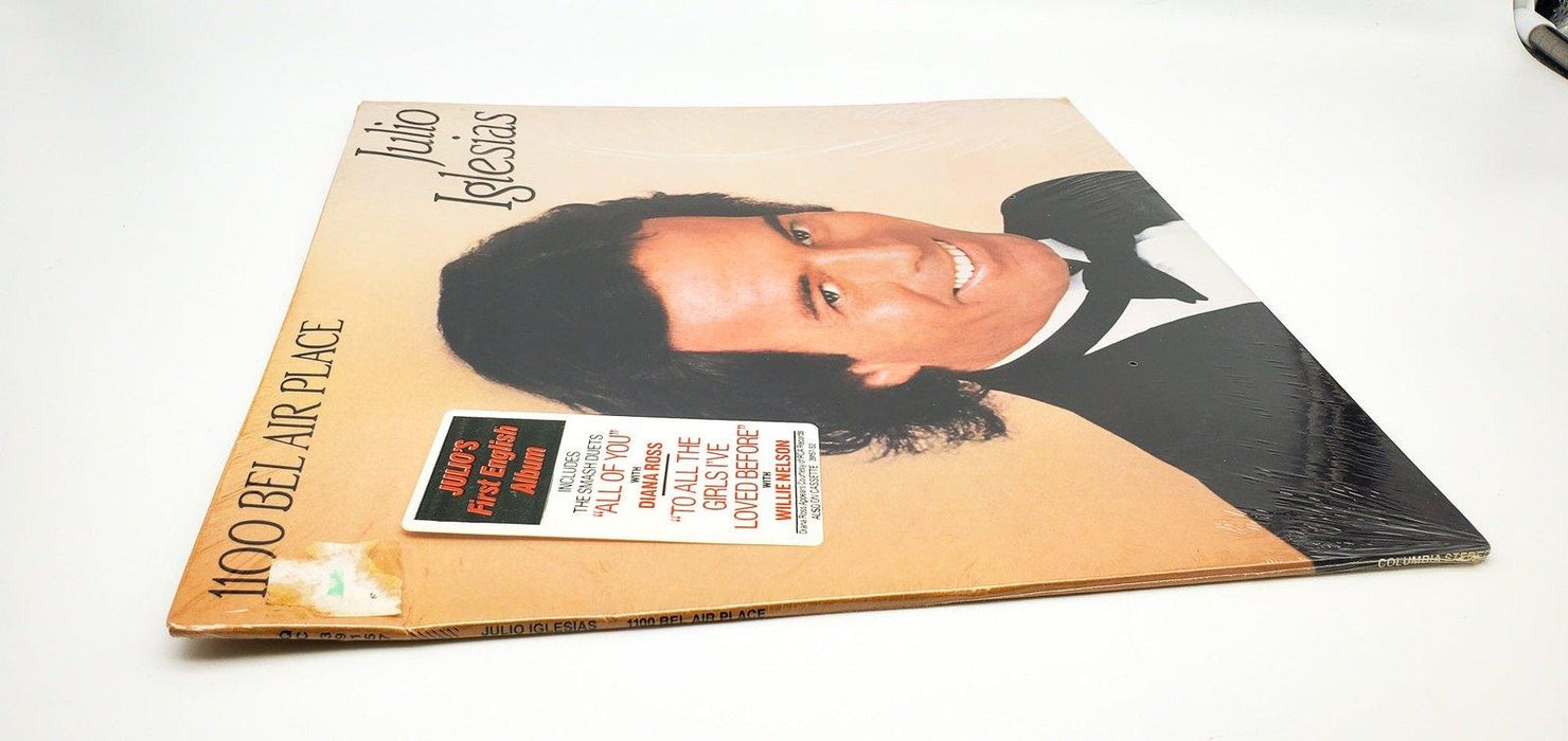 Julio Iglesias 1100 Bel Air Place 33 LP Record Columbia 1984 SHRINK w/ Booklet 3