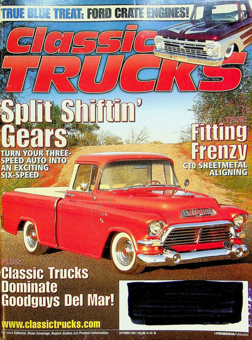 Classic Trucks Magazine September 2005 Vol 14 # 9 Split Shiftin' Gears