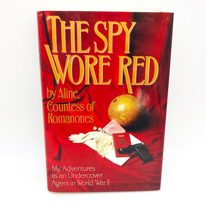 The Spy Wore Red Hardcover Aline Griffith 1987 WW2 Secret Service Spy Memoir 1