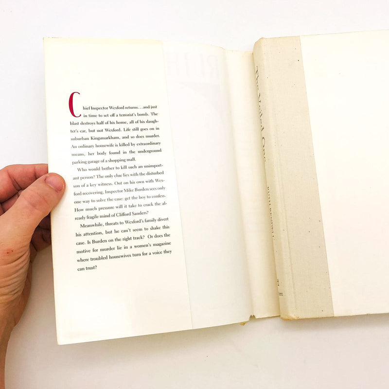 The Veiled One Hardcover Ruth Rendell 1988 1st Edition Psychological Mystery 6